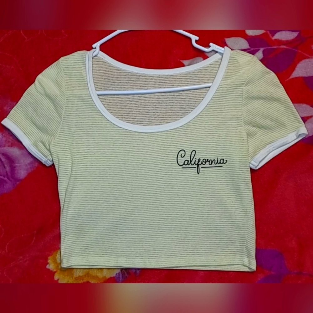 Cali crop top